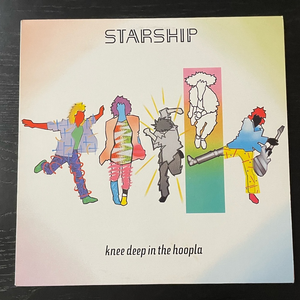 Starship vinyl record Album knee deep in the hoopla